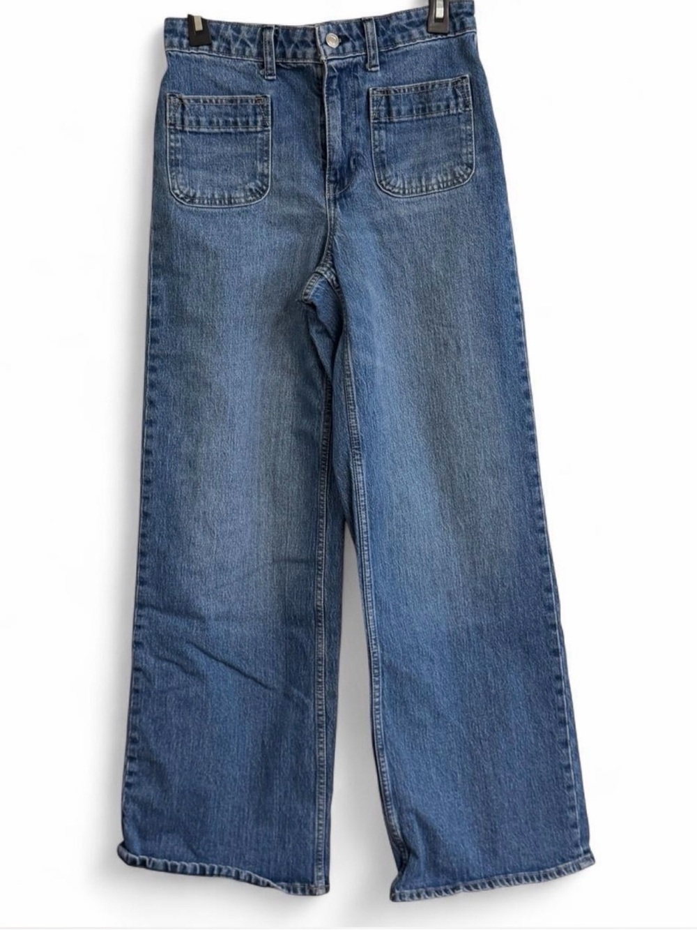 Men's Bootcut Denim Jeans in Medium Blue